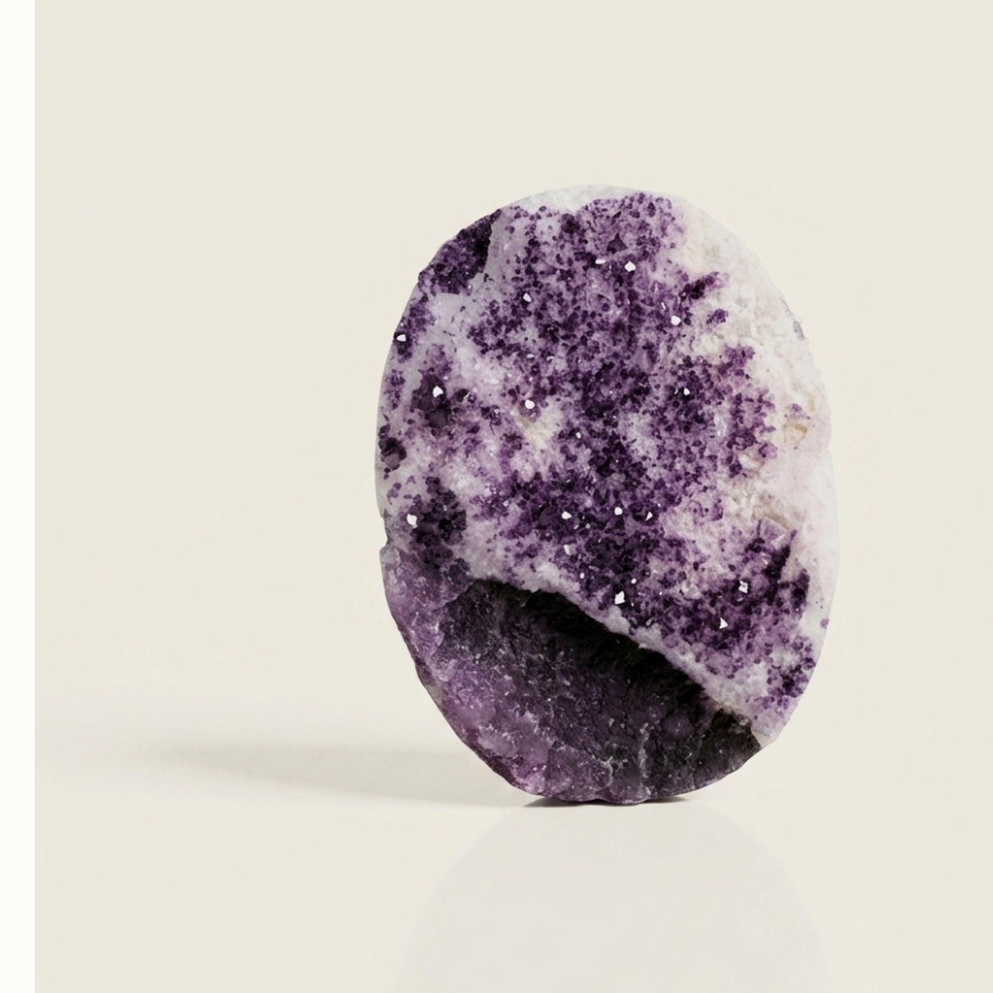 Violet Mist - One-of-One Raw Mineral Ring