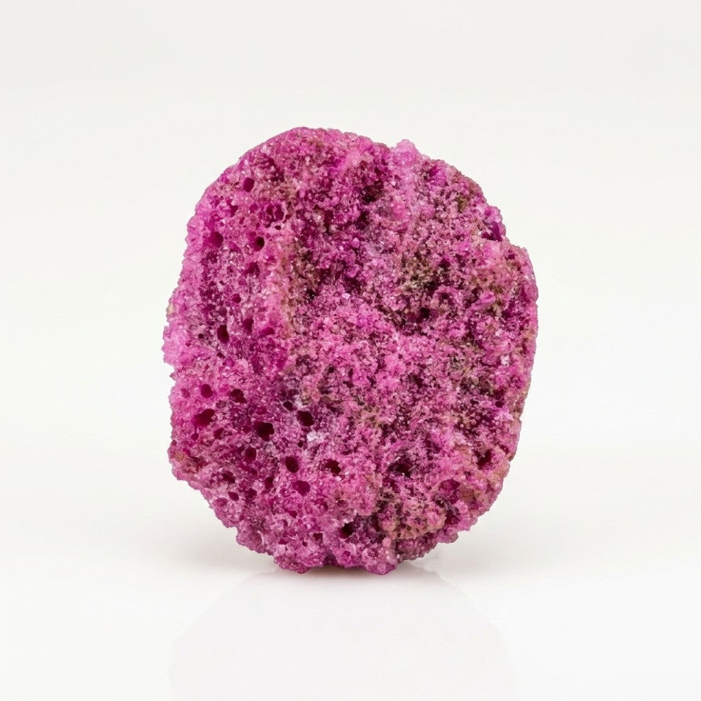 Wild Orchid ring in magenta, shown from the front.