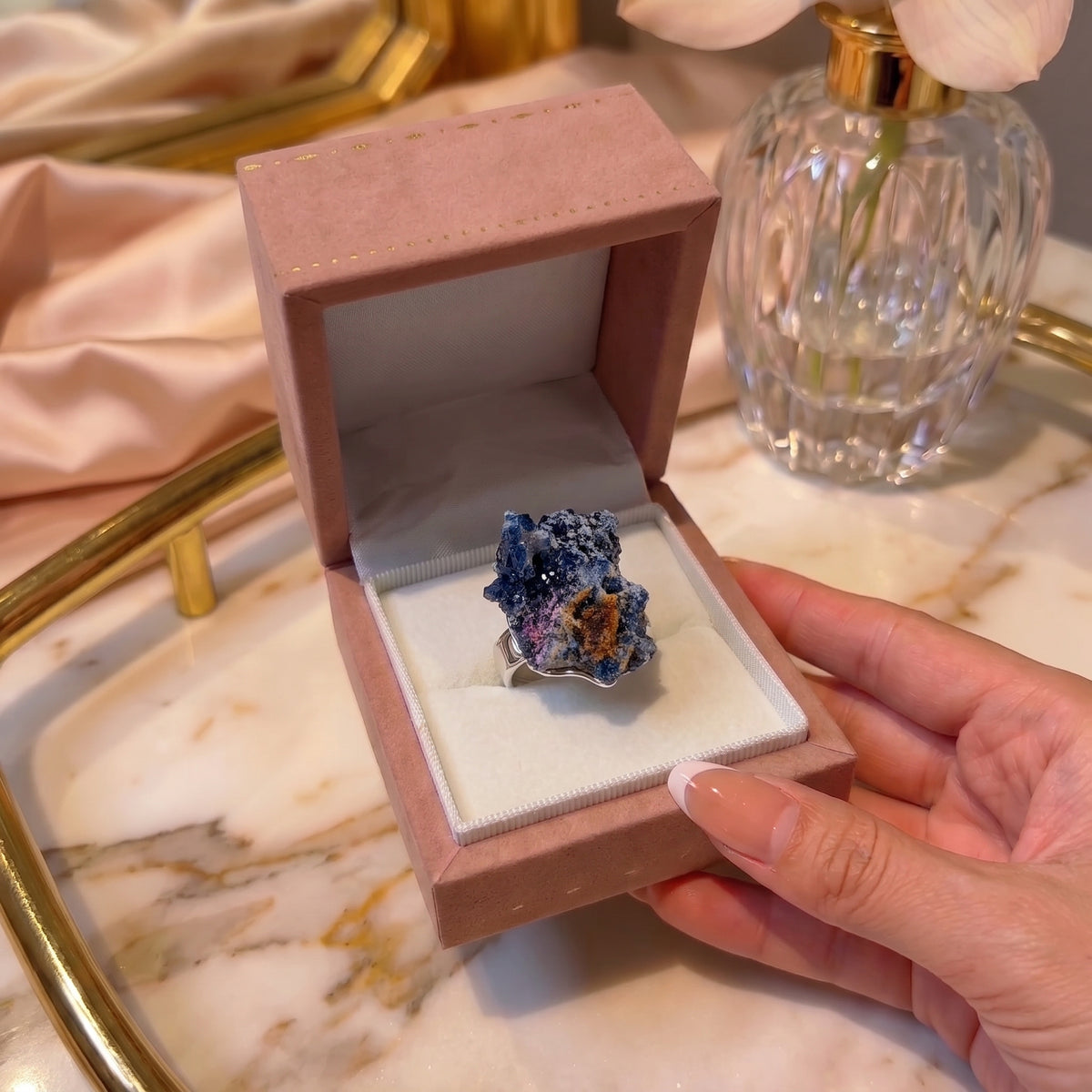 Ocean Flame - Sculptural Ring