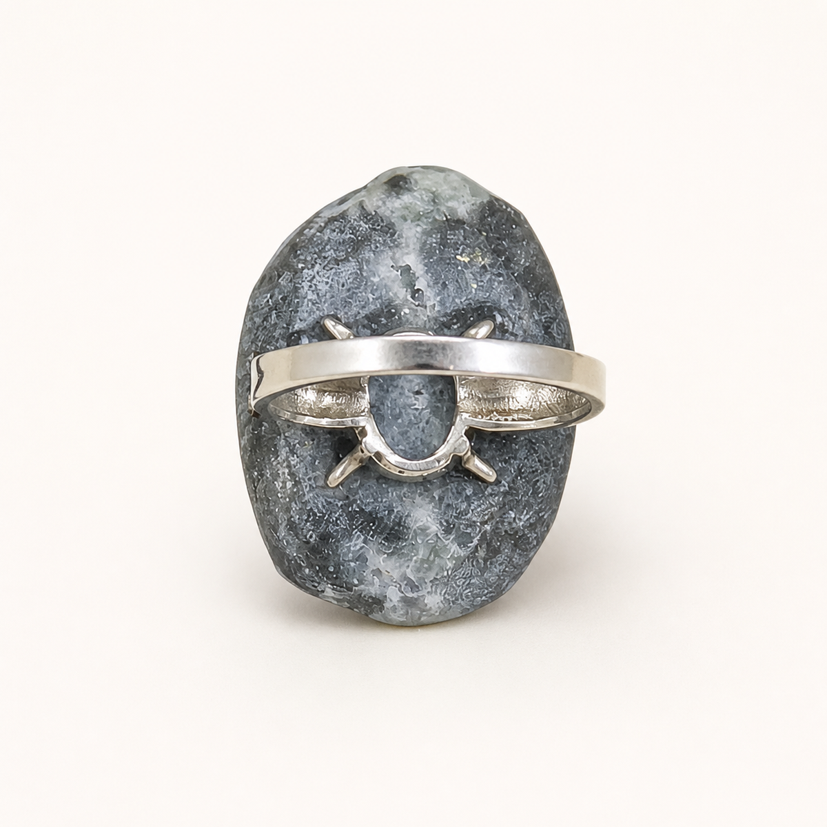 Quiet Ascent ring, rear view