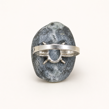 Quiet Ascent ring, rear view