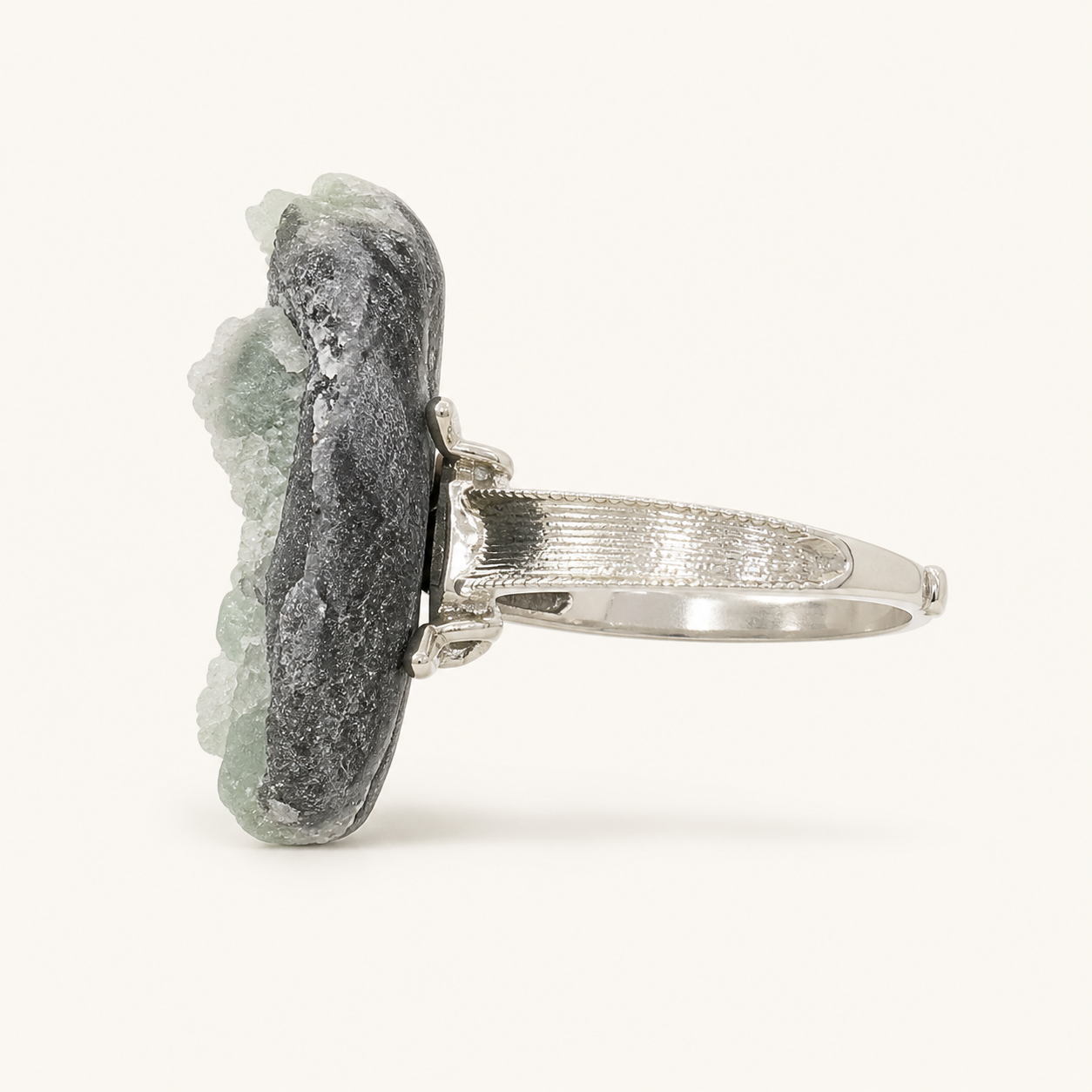 Quiet Ascent ring, side view